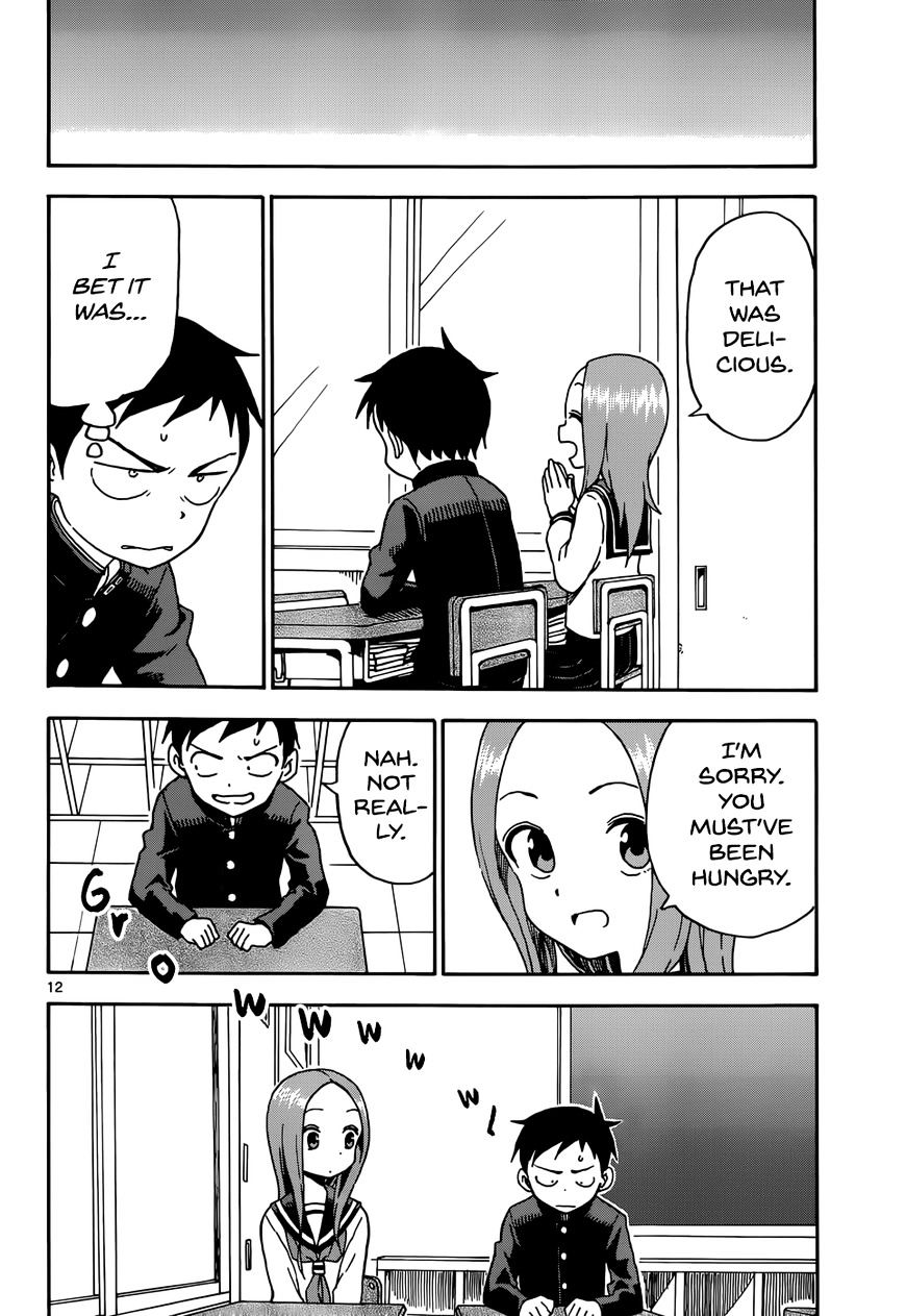 Karakai Jouzu No Takagi-San chapter 54 - page 12