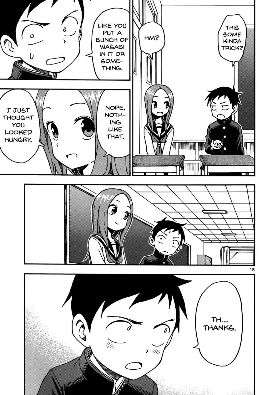 Karakai Jouzu No Takagi-San chapter 54 - page 15