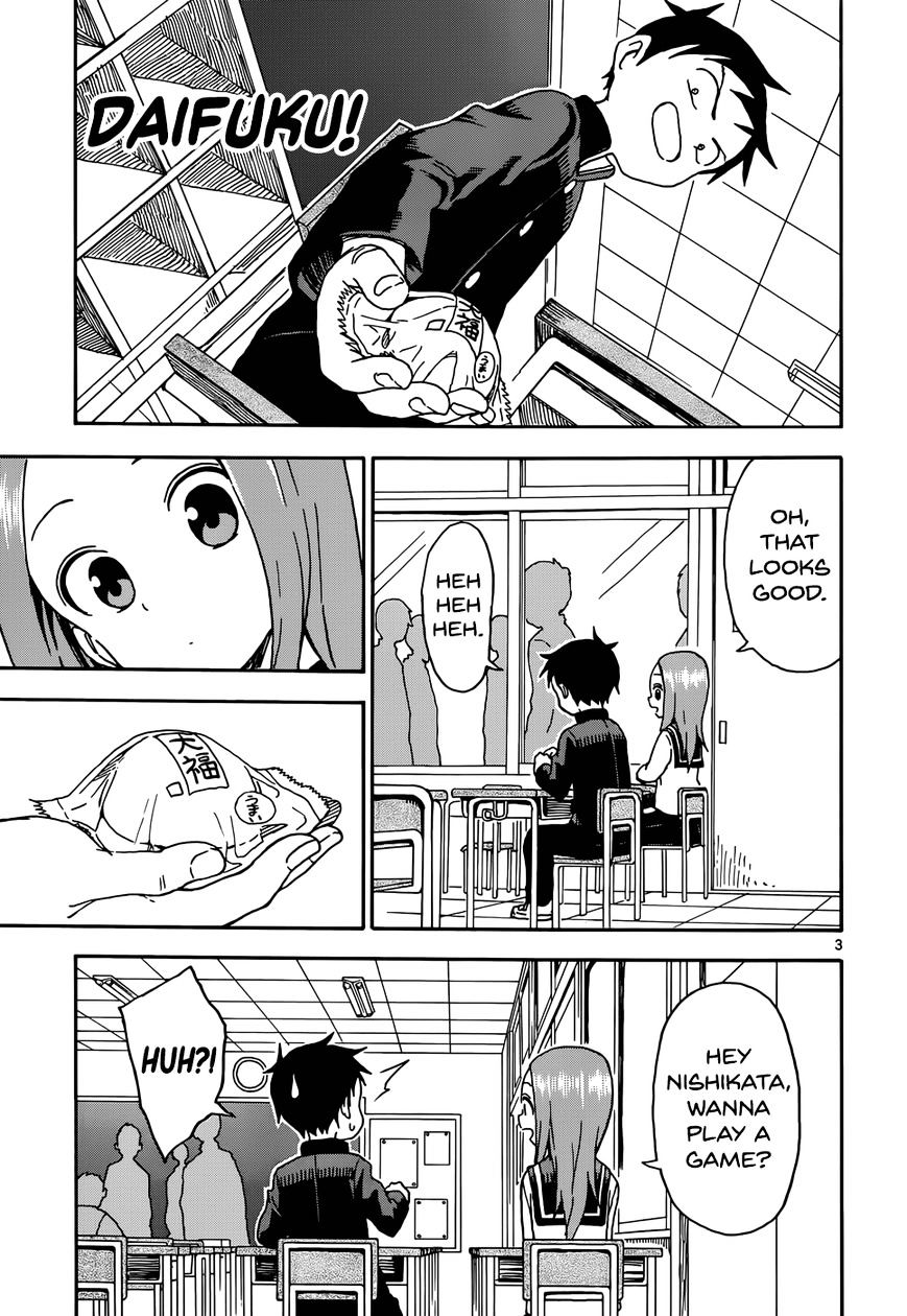 Karakai Jouzu No Takagi-San chapter 54 - page 3
