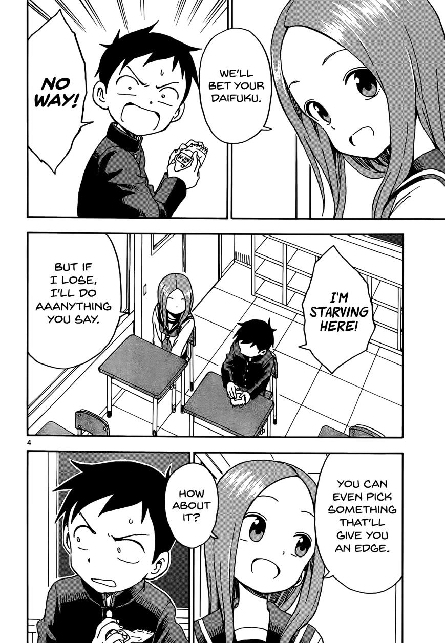 Karakai Jouzu No Takagi-San chapter 54 - page 4