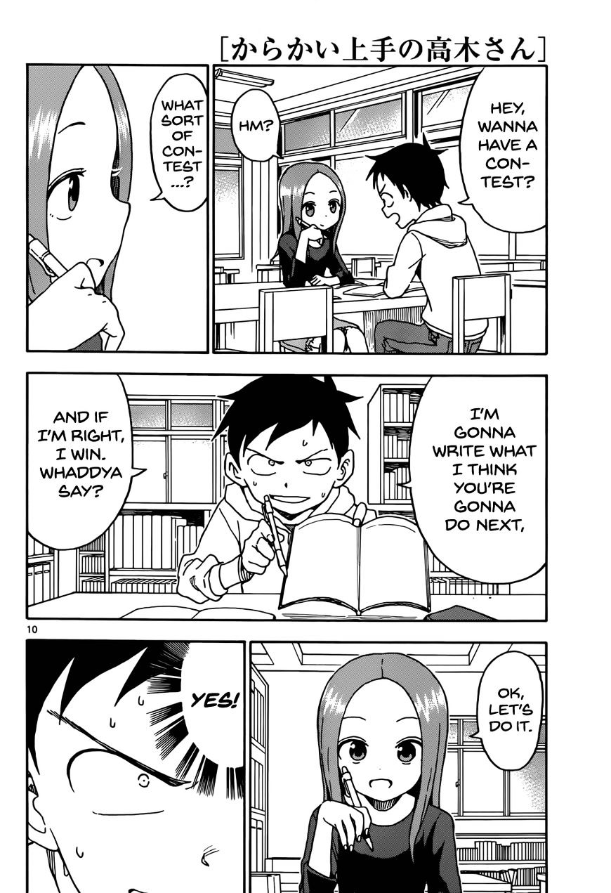 Karakai Jouzu No Takagi-San chapter 55 - page 10