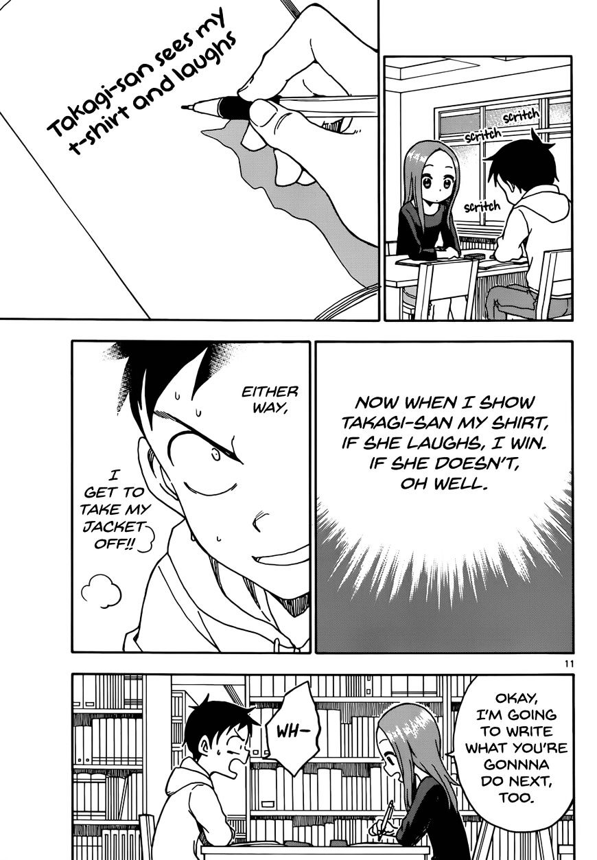 Karakai Jouzu No Takagi-San chapter 55 - page 11