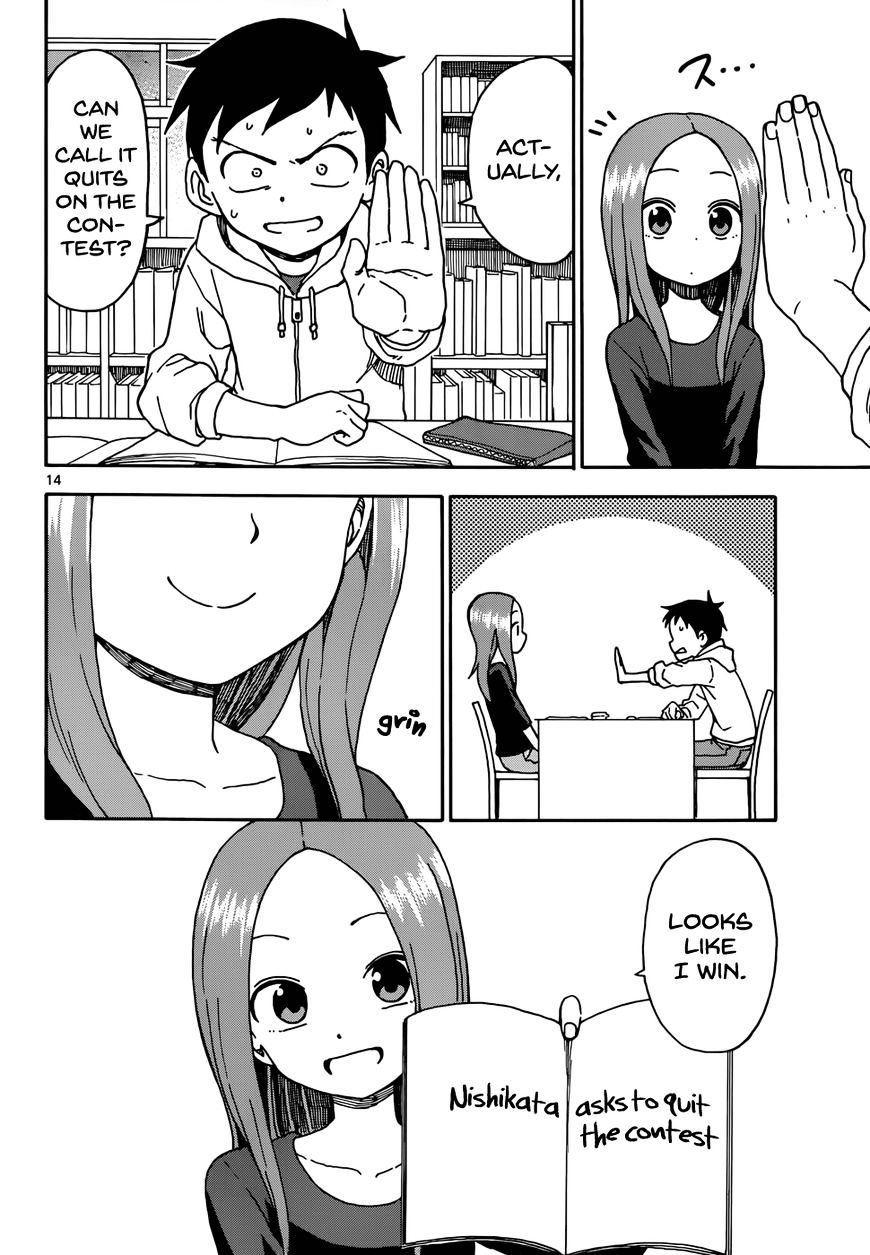 Karakai Jouzu No Takagi-San chapter 55 - page 14