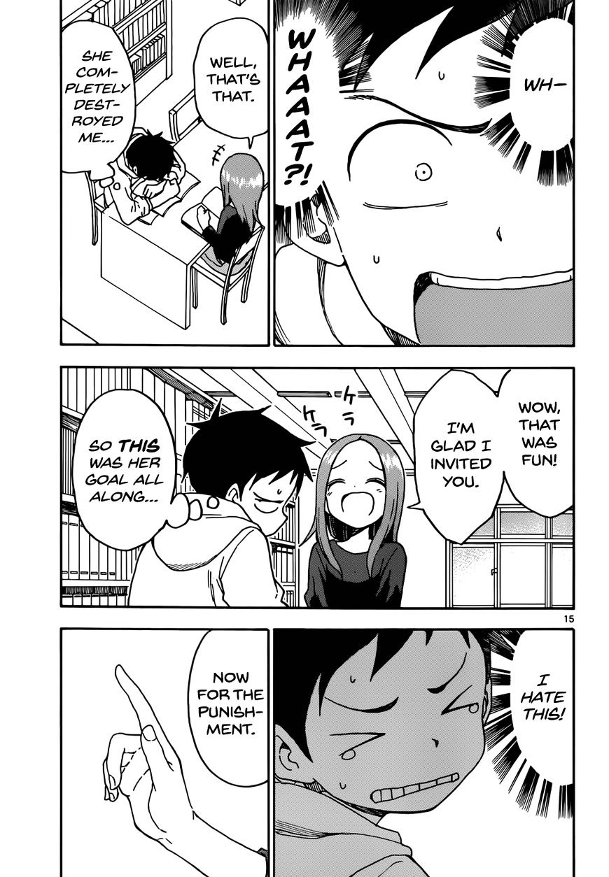 Karakai Jouzu No Takagi-San chapter 55 - page 15