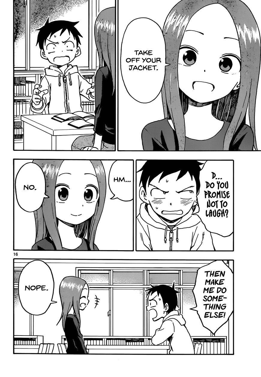 Karakai Jouzu No Takagi-San chapter 55 - page 16