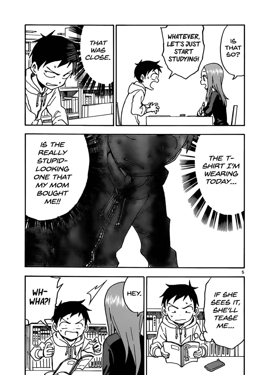 Karakai Jouzu No Takagi-San chapter 55 - page 5