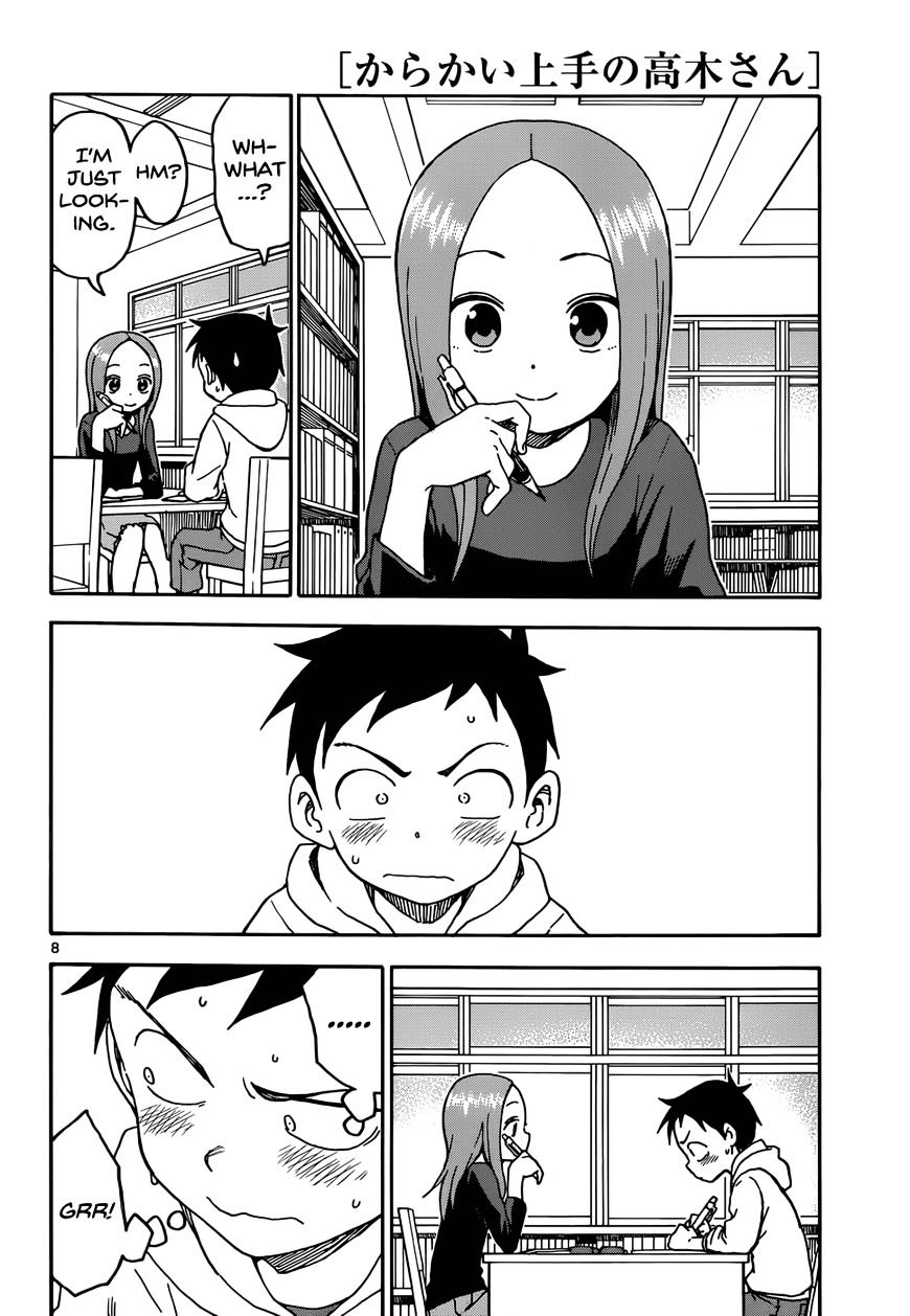 Karakai Jouzu No Takagi-San chapter 55 - page 8