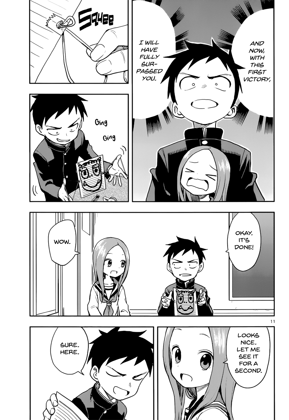 Karakai Jouzu No Takagi-San chapter 121 - page 11