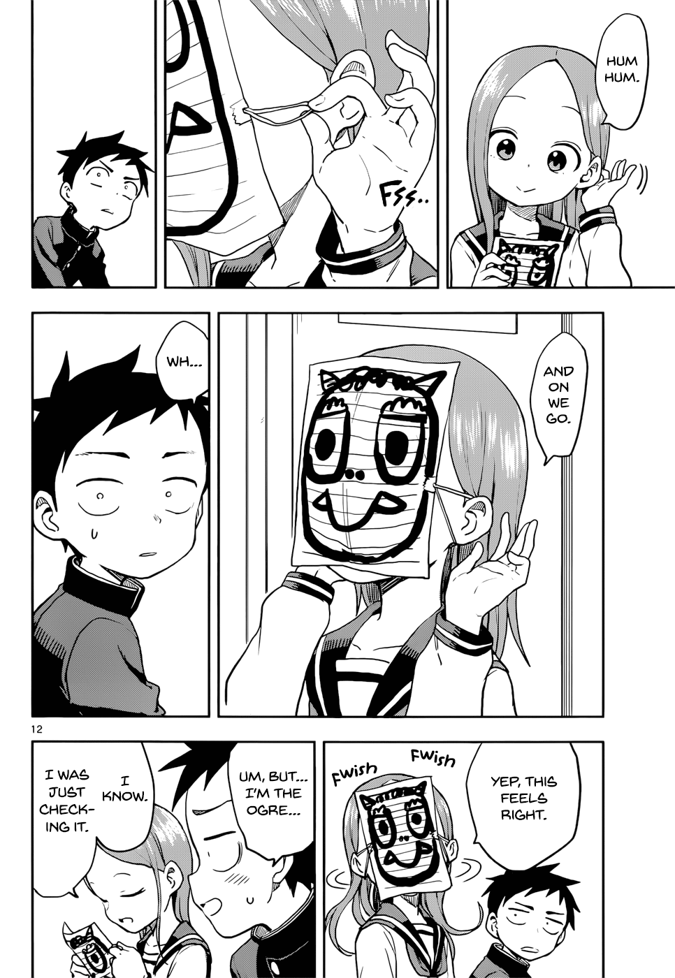 Karakai Jouzu No Takagi-San chapter 121 - page 12
