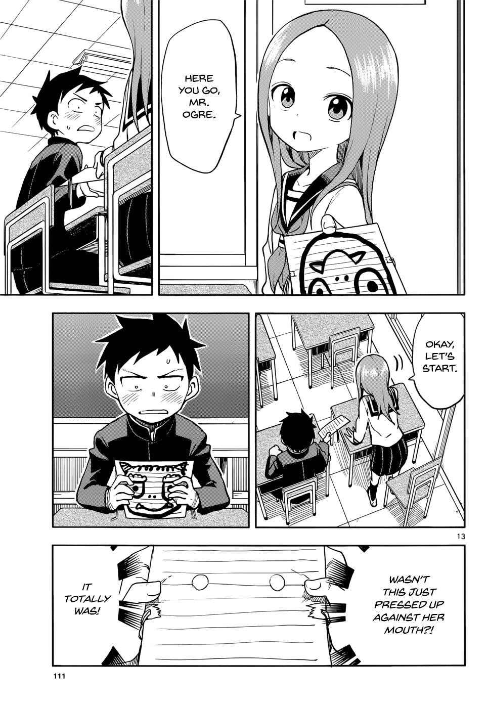 Karakai Jouzu No Takagi-San chapter 121 - page 13