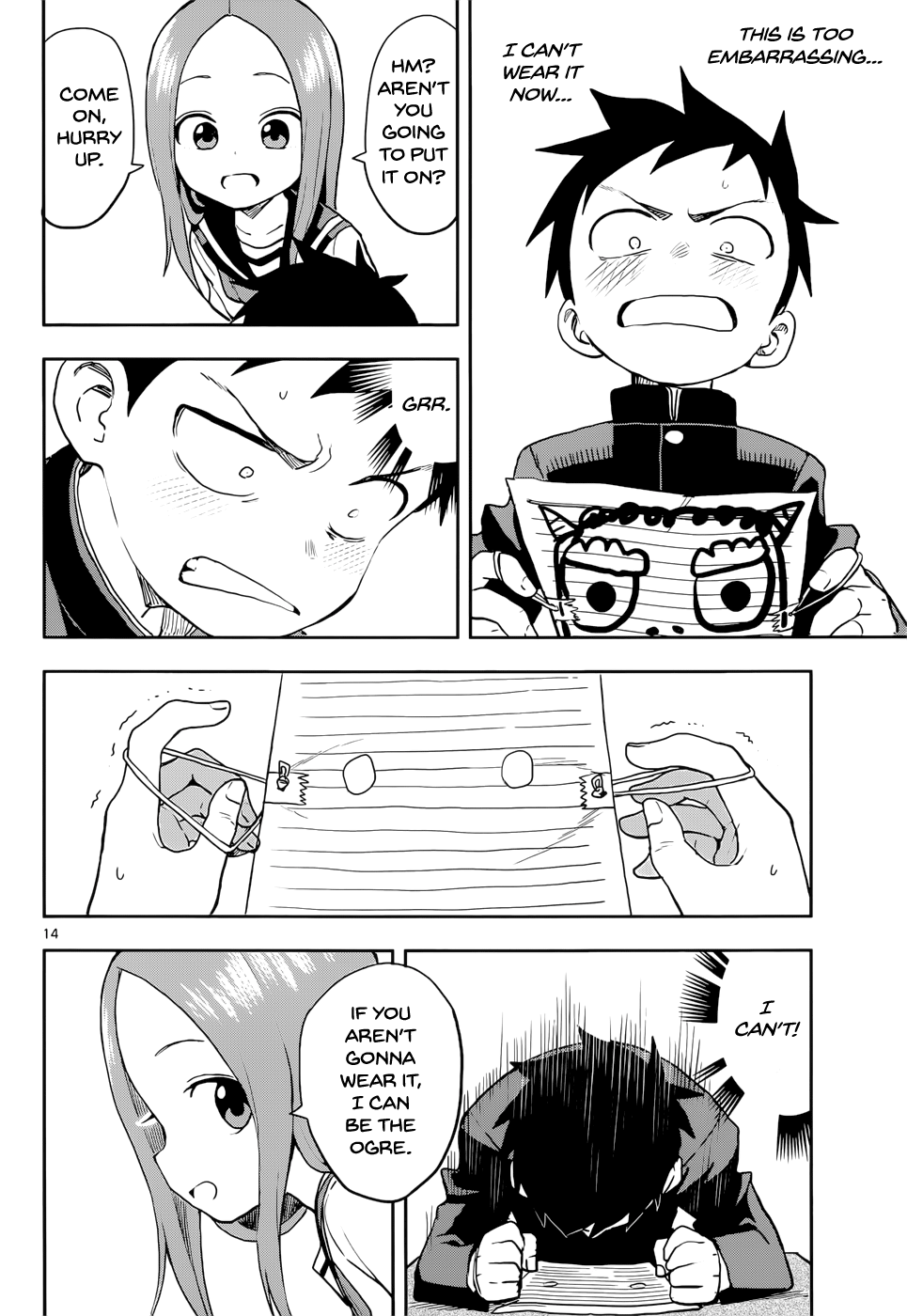 Karakai Jouzu No Takagi-San chapter 121 - page 14