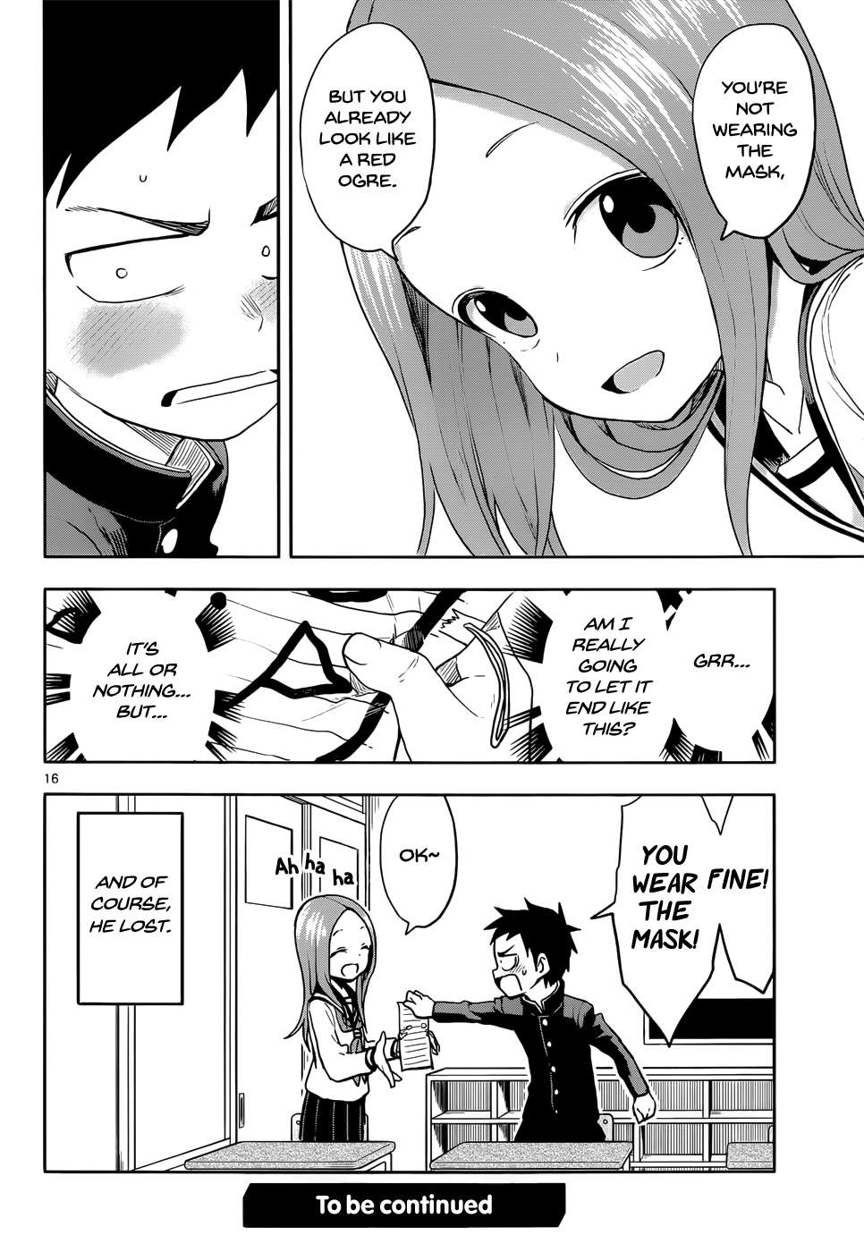 Karakai Jouzu No Takagi-San chapter 121 - page 16