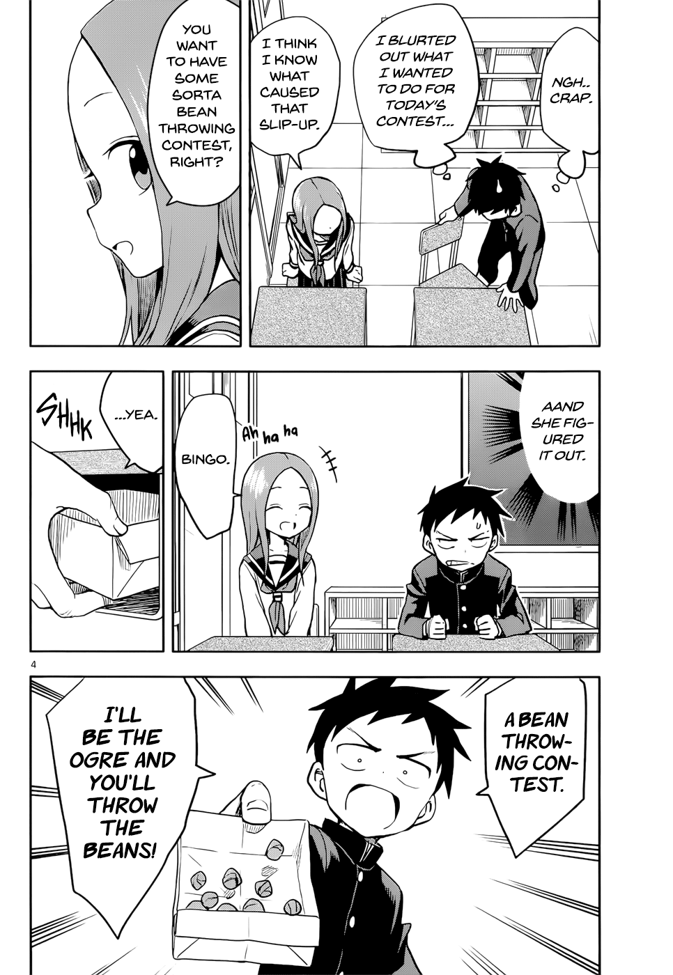 Karakai Jouzu No Takagi-San chapter 121 - page 4