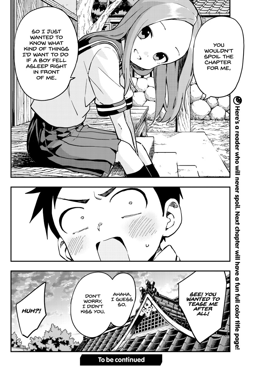 Karakai Jouzu No Takagi-San chapter 172 - page 16