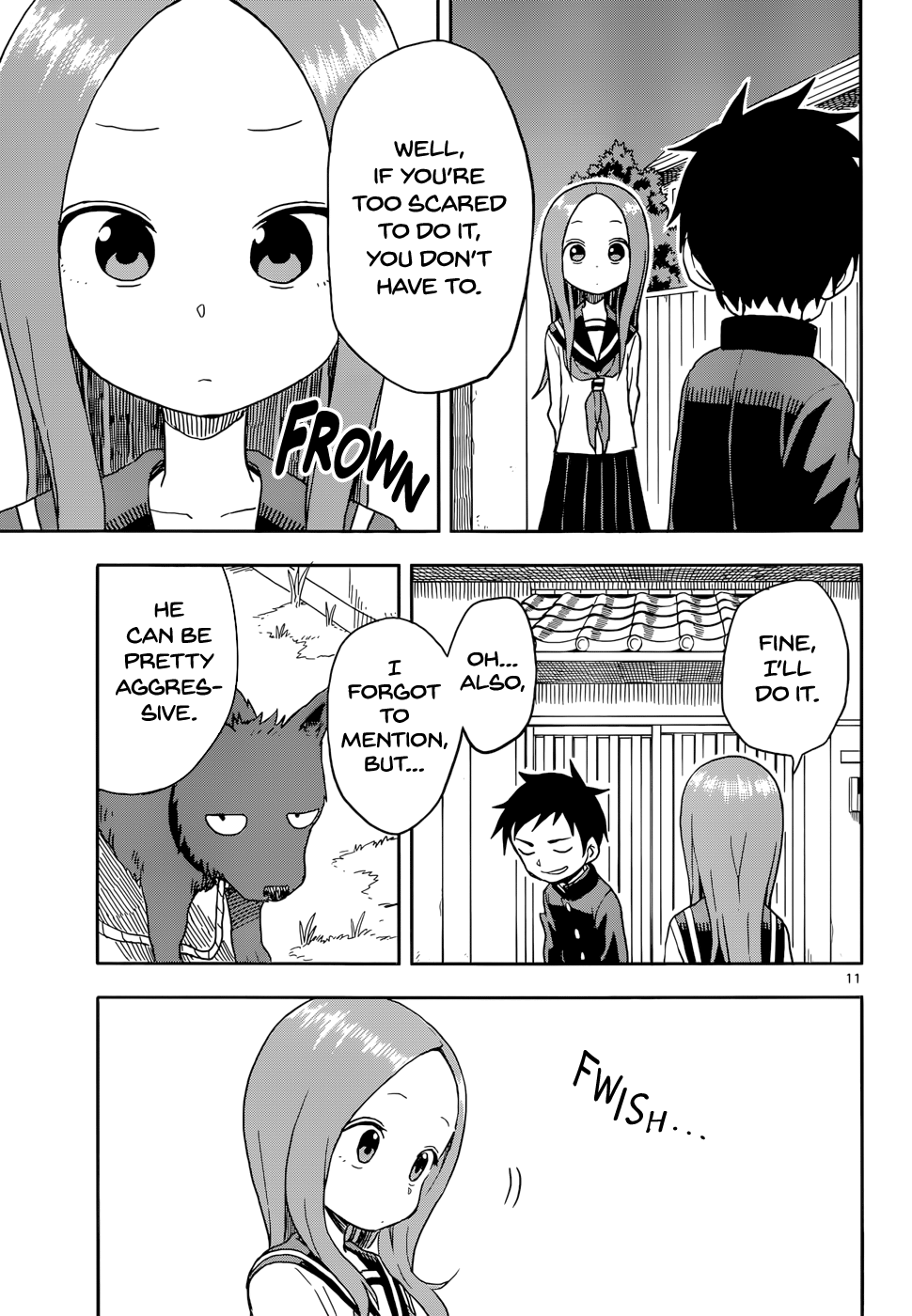 Karakai Jouzu No Takagi-San chapter 85 - page 11
