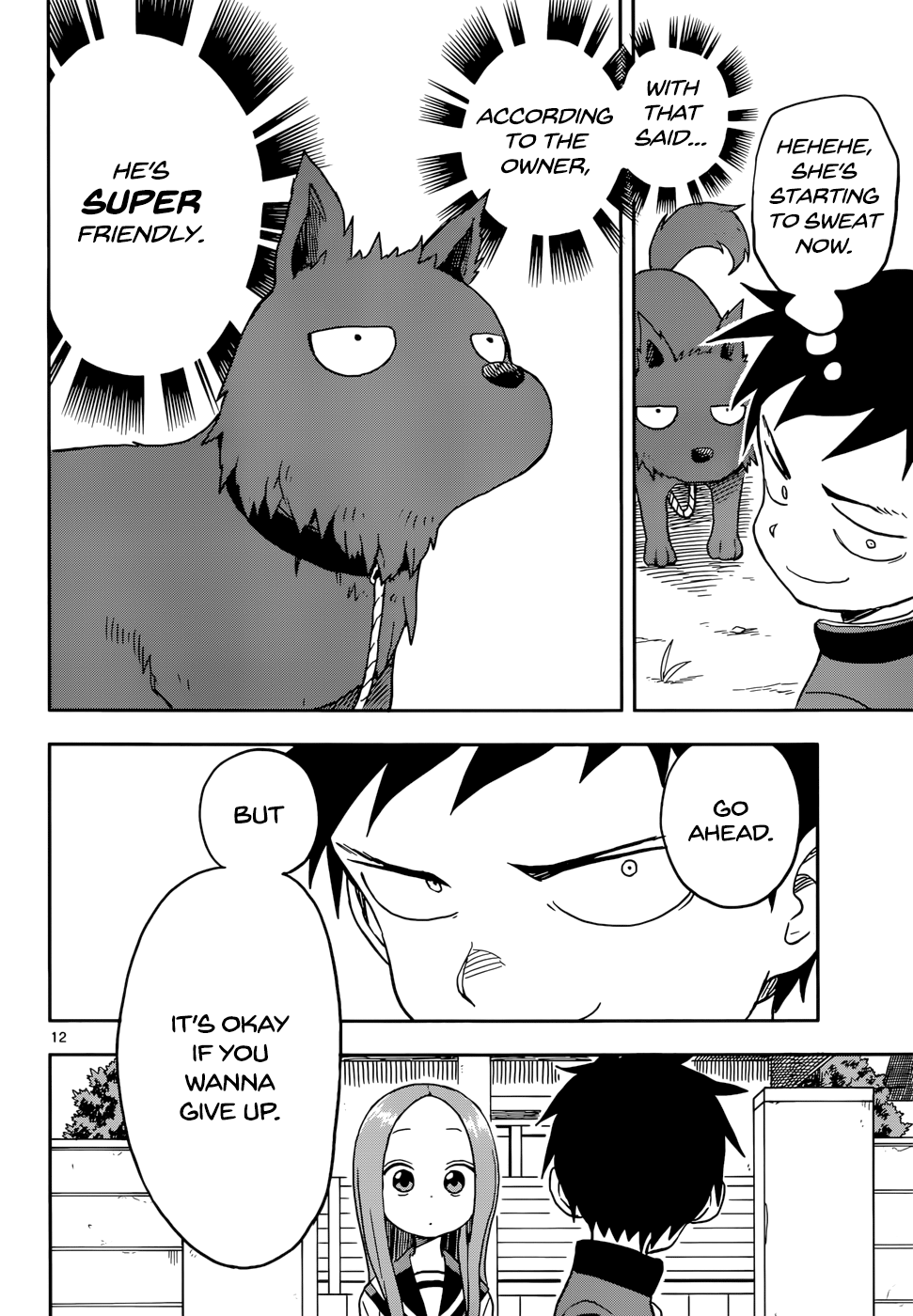 Karakai Jouzu No Takagi-San chapter 85 - page 12