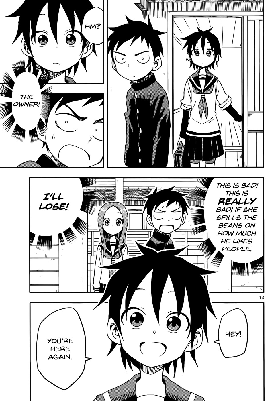 Karakai Jouzu No Takagi-San chapter 85 - page 13