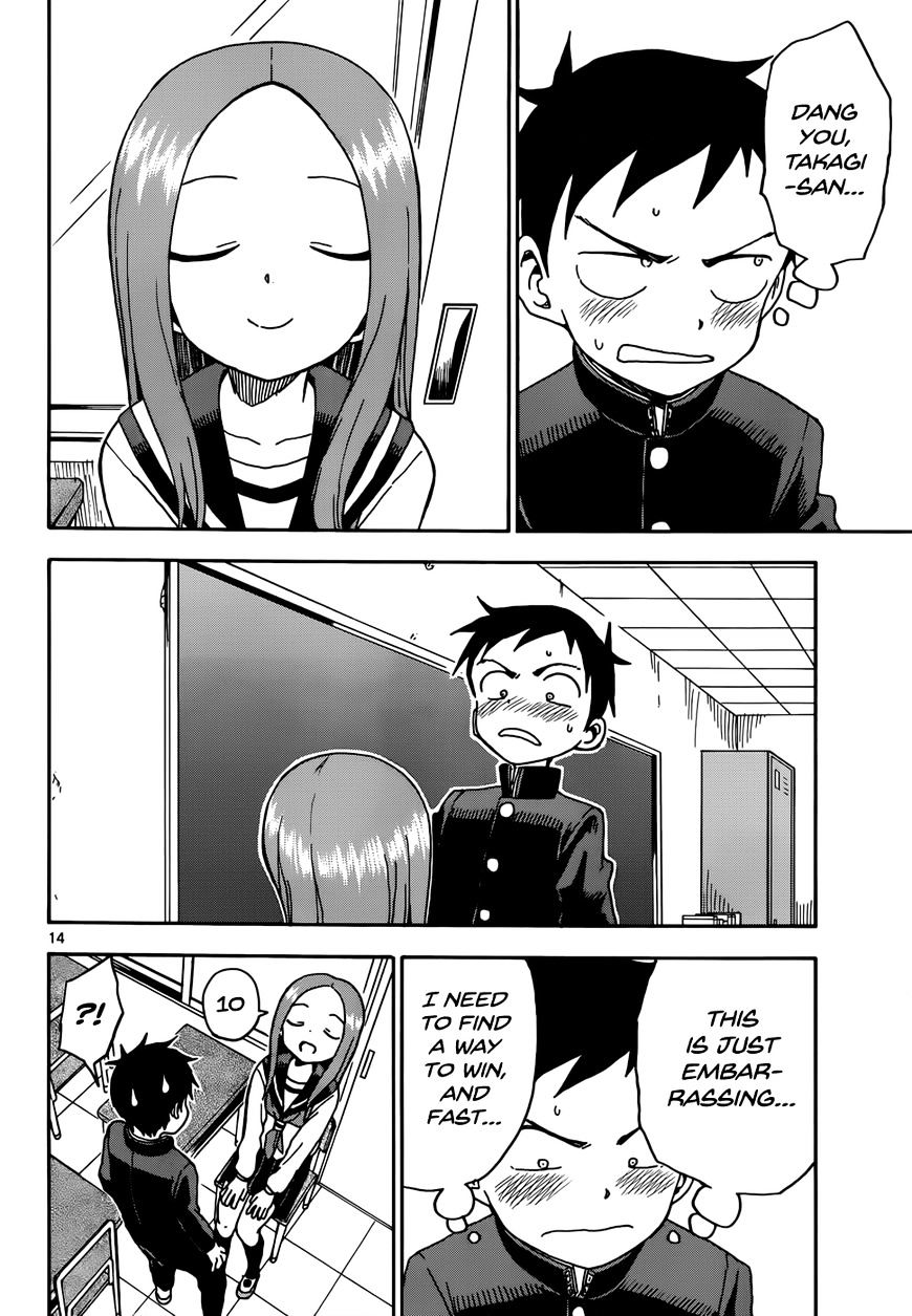 Karakai Jouzu No Takagi-San chapter 56 - page 14