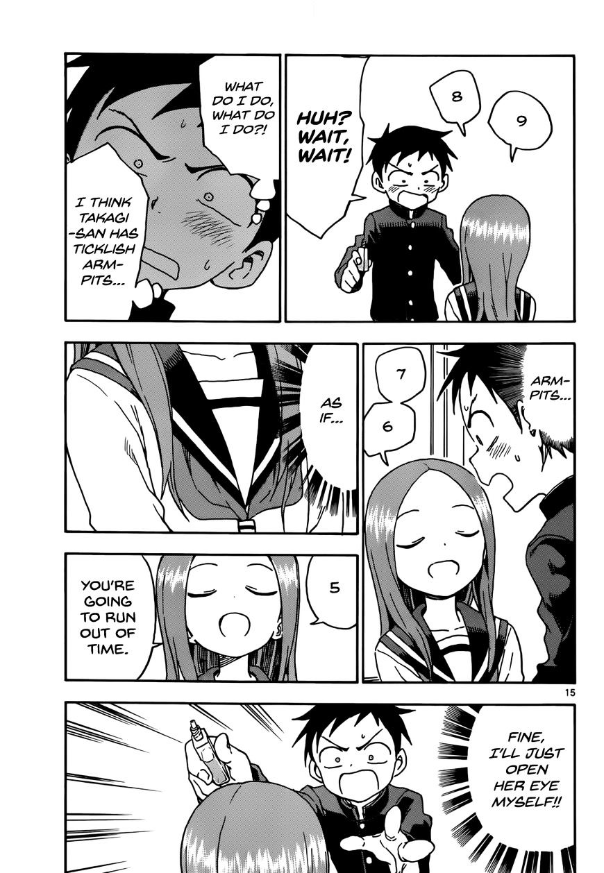 Karakai Jouzu No Takagi-San chapter 56 - page 15