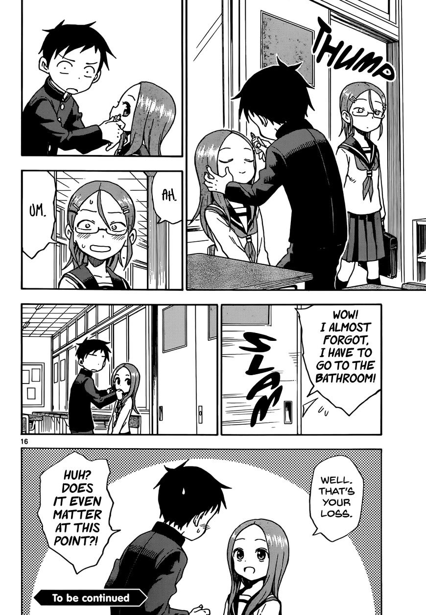 Karakai Jouzu No Takagi-San chapter 56 - page 16