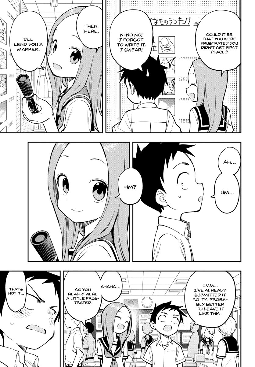 Karakai Jouzu No Takagi-San chapter 158 - page 17