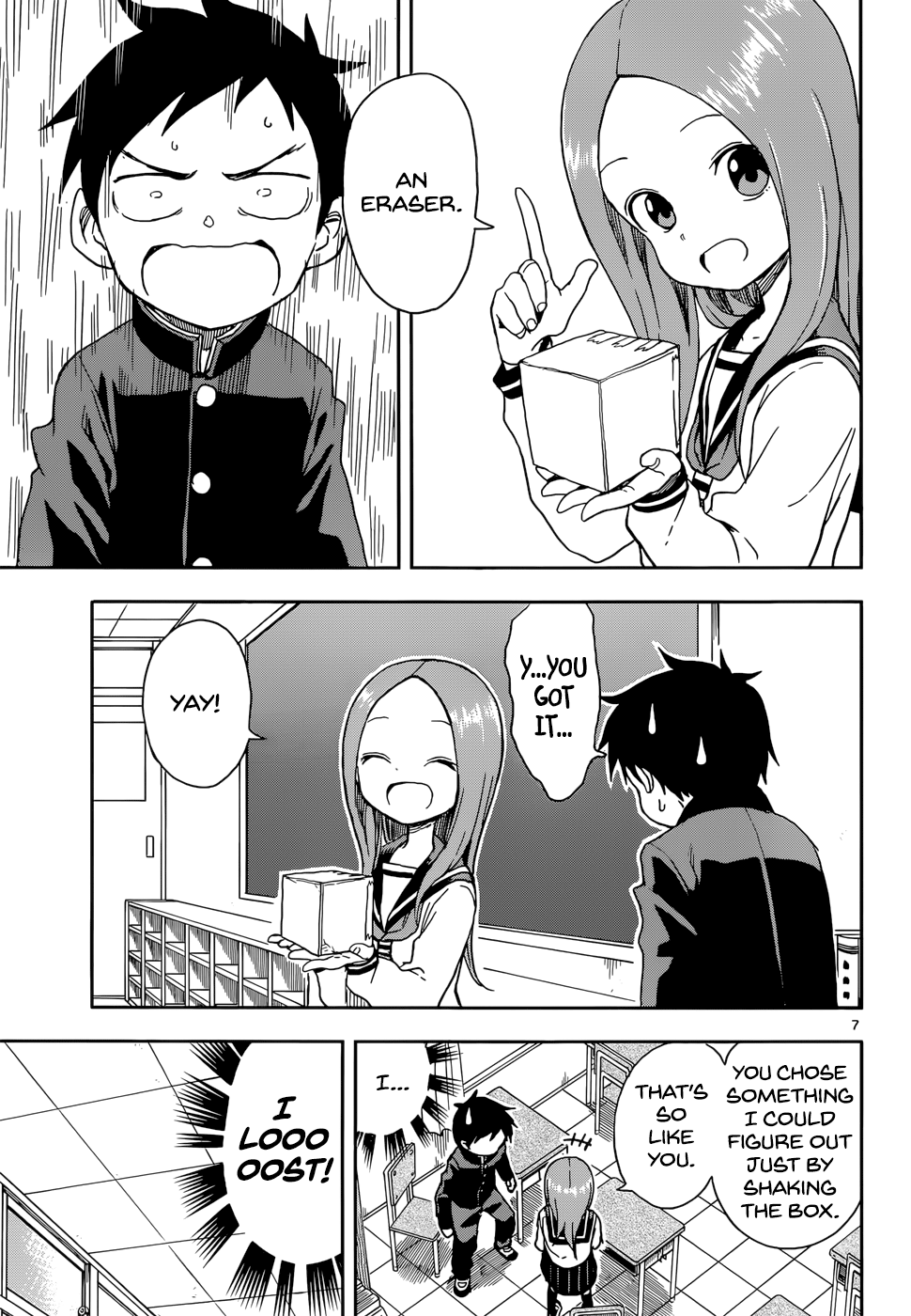 Karakai Jouzu No Takagi-San chapter 87 - page 7