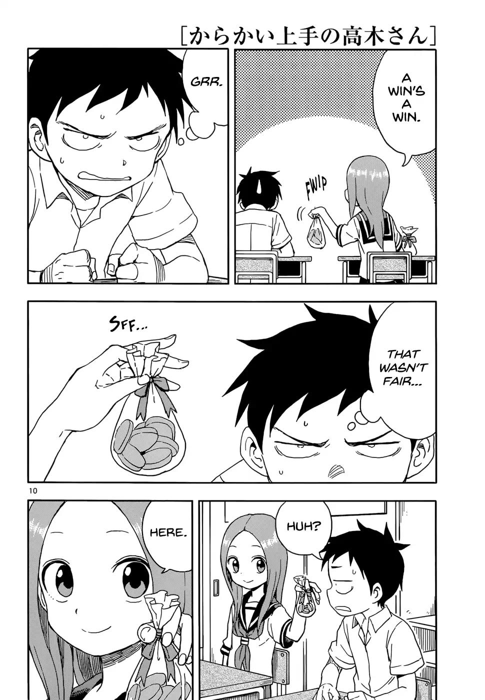Karakai Jouzu No Takagi-San chapter 88 - page 10
