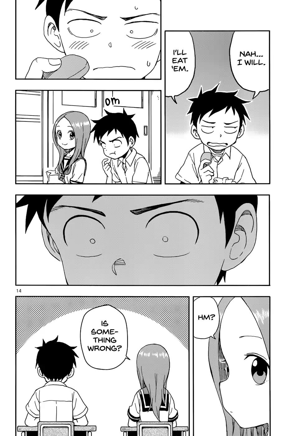 Karakai Jouzu No Takagi-San chapter 88 - page 14
