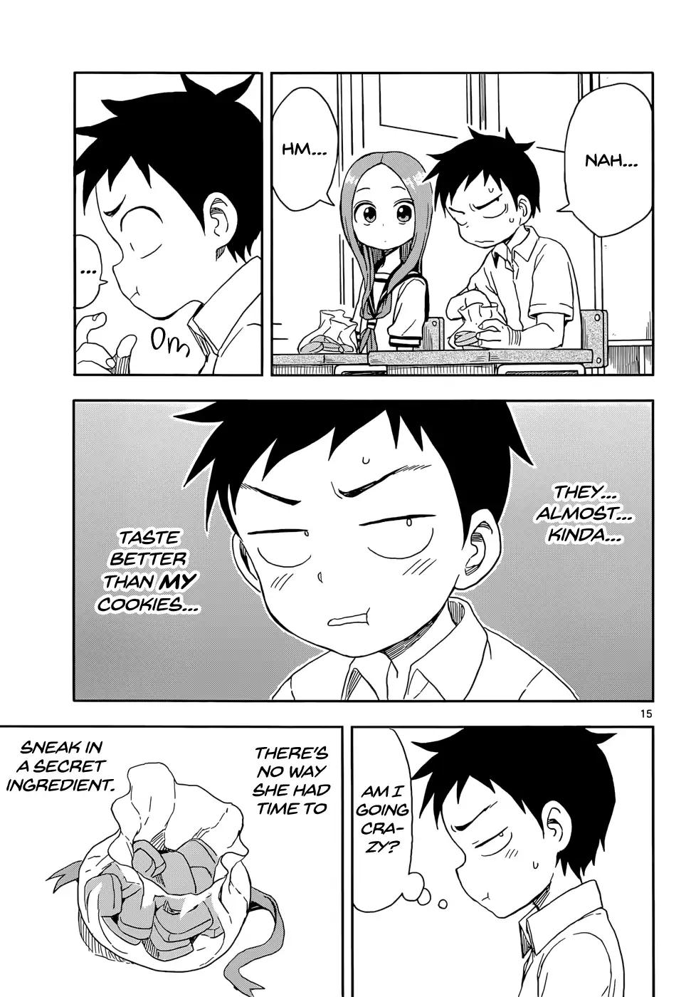 Karakai Jouzu No Takagi-San chapter 88 - page 15