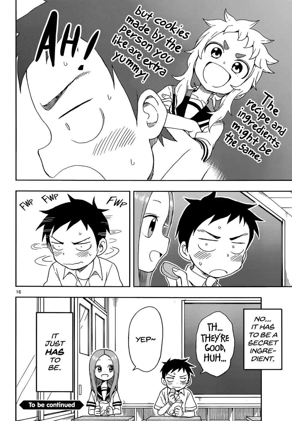 Karakai Jouzu No Takagi-San chapter 88 - page 16