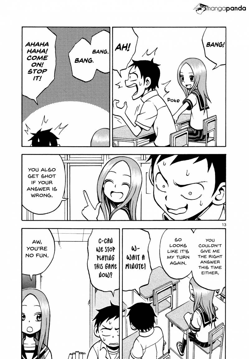 Karakai Jouzu No Takagi-San chapter 19 - page 13