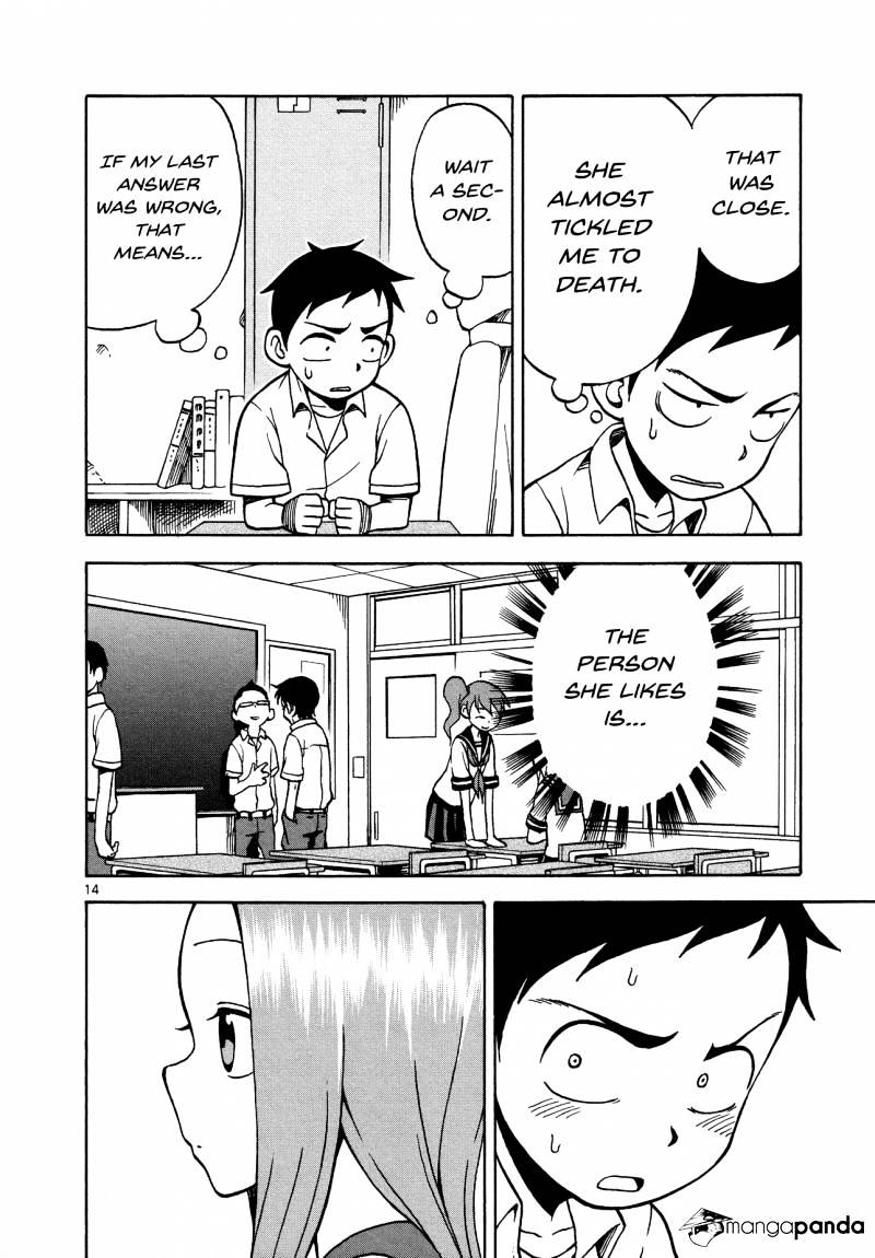 Karakai Jouzu No Takagi-San chapter 19 - page 14