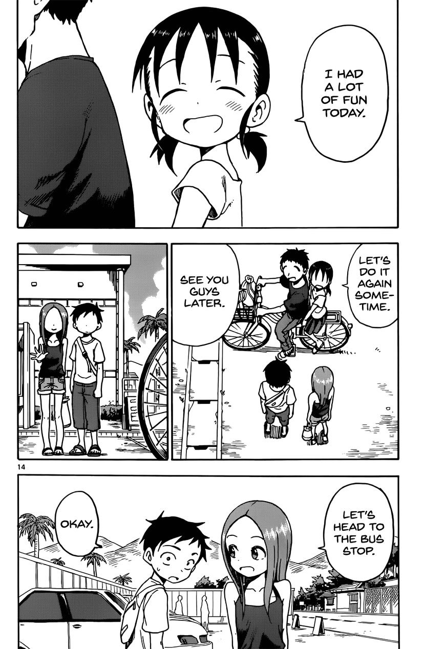Karakai Jouzu No Takagi-San chapter 59 - page 14