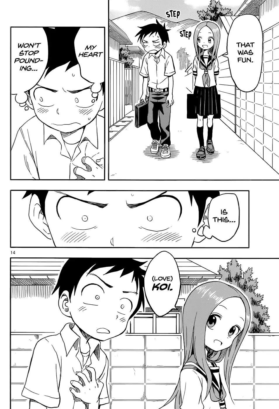 Karakai Jouzu No Takagi-San chapter 89 - page 14