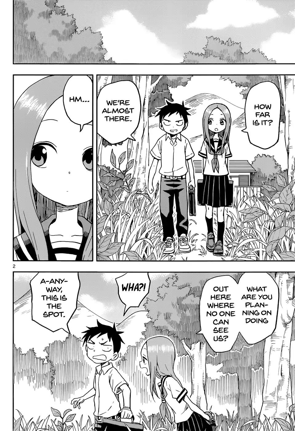 Karakai Jouzu No Takagi-San chapter 89 - page 2