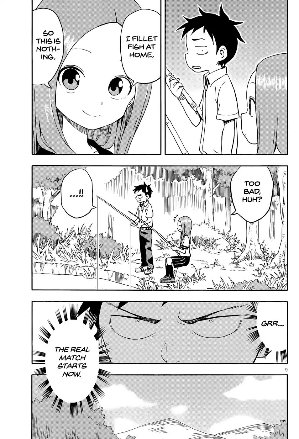 Karakai Jouzu No Takagi-San chapter 89 - page 9