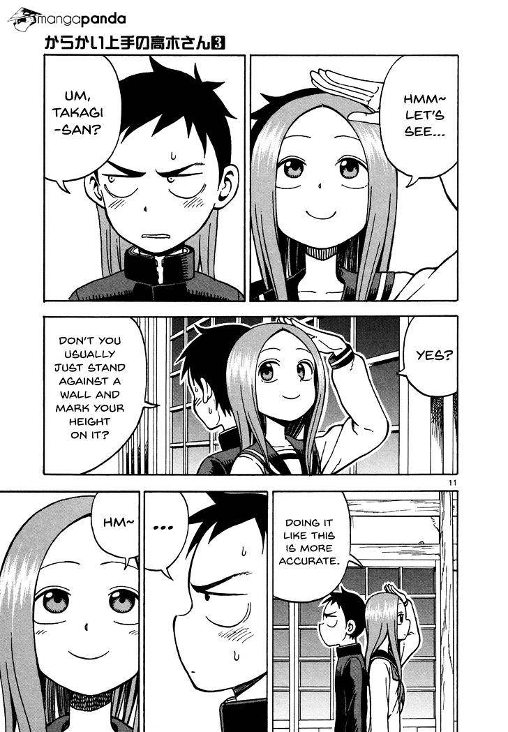 Karakai Jouzu No Takagi-San chapter 20 - page 11