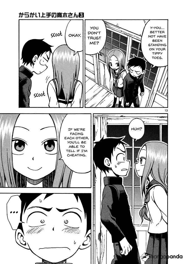 Karakai Jouzu No Takagi-San chapter 20 - page 13