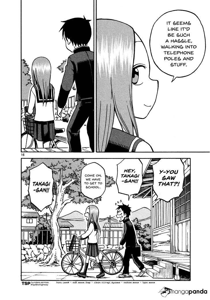 Karakai Jouzu No Takagi-San chapter 20 - page 16