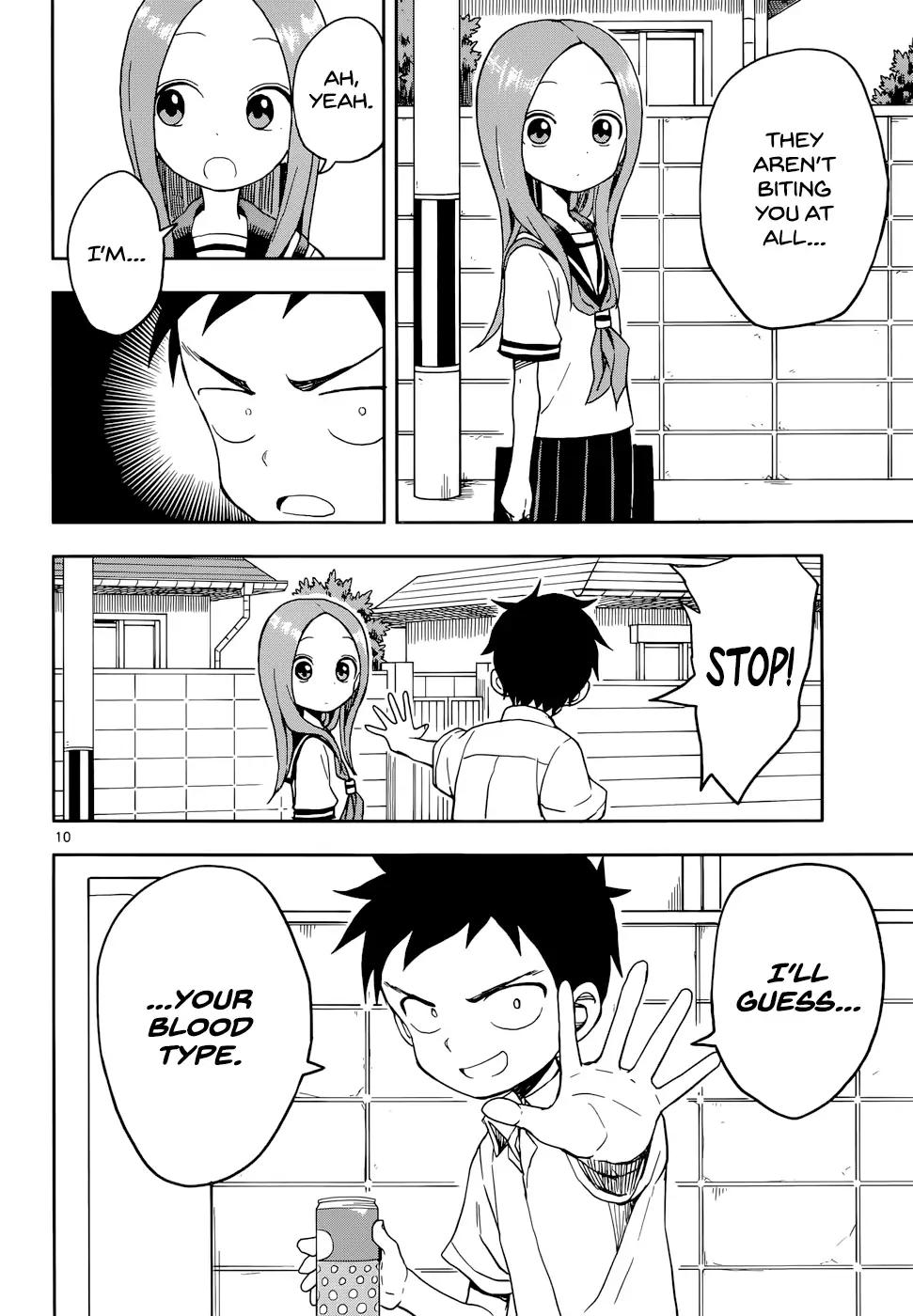 Karakai Jouzu No Takagi-San chapter 90 - page 10