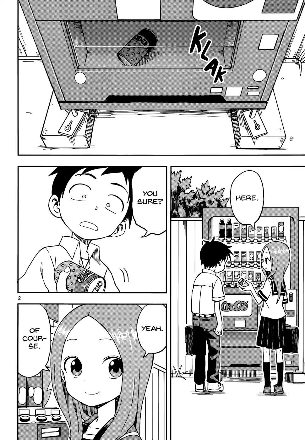 Karakai Jouzu No Takagi-San chapter 90 - page 2