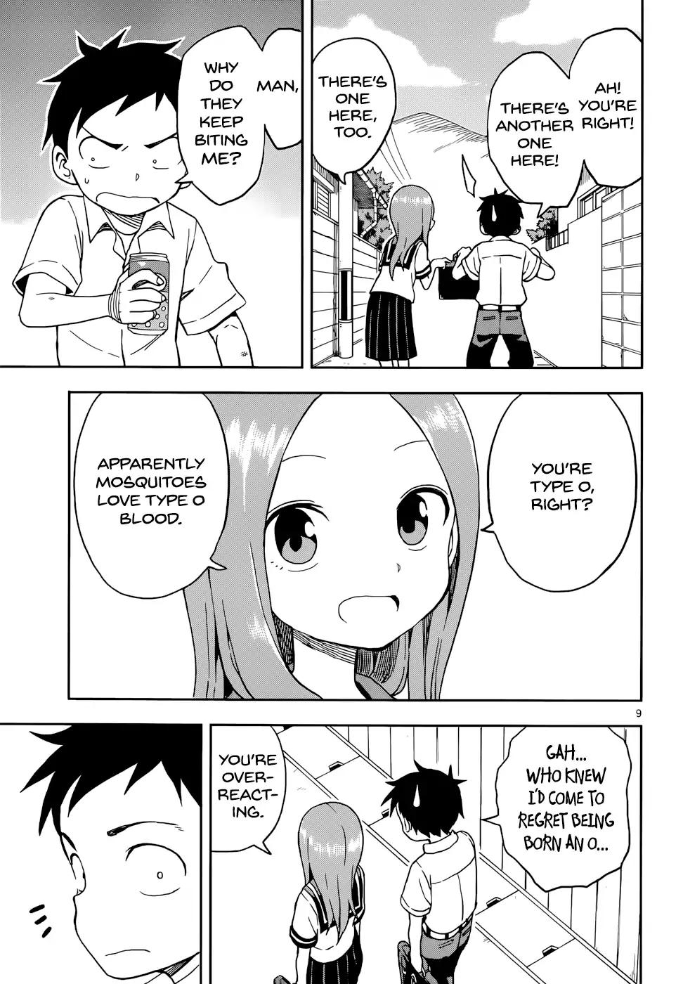 Karakai Jouzu No Takagi-San chapter 90 - page 9