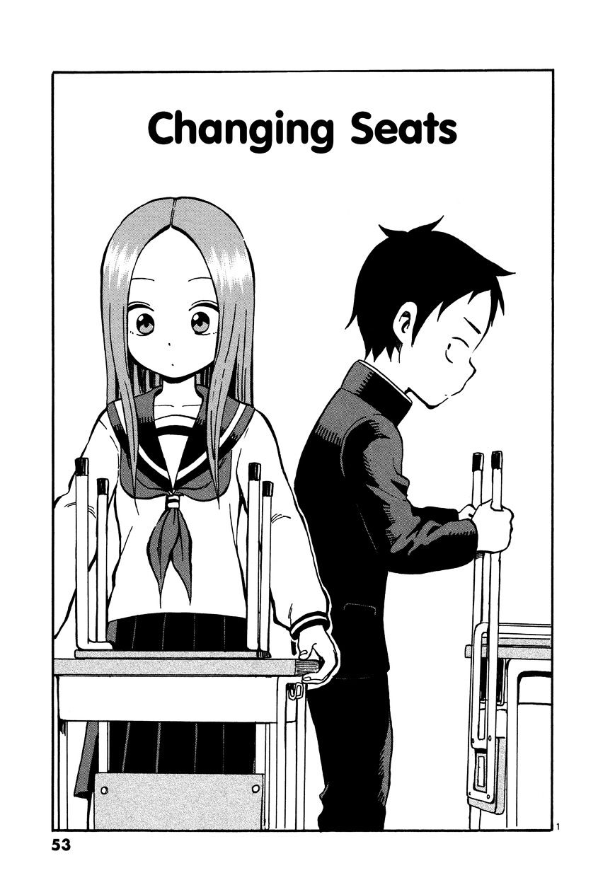 Karakai Jouzu No Takagi-San chapter 21 - page 1