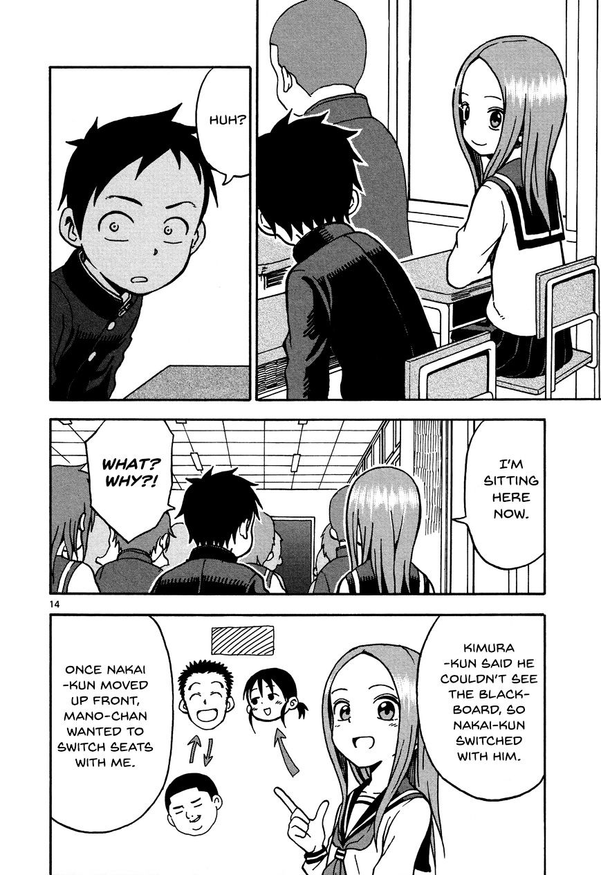 Karakai Jouzu No Takagi-San chapter 21 - page 14