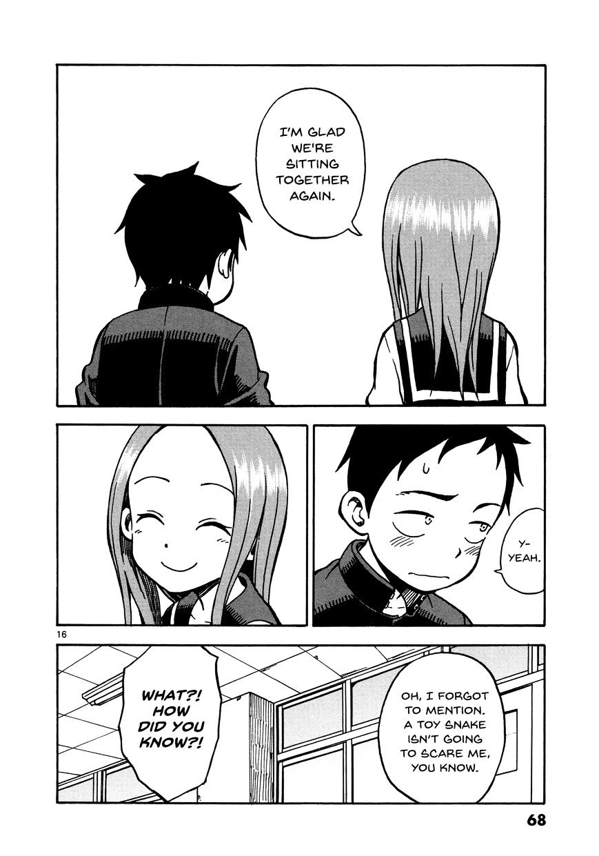 Karakai Jouzu No Takagi-San chapter 21 - page 16