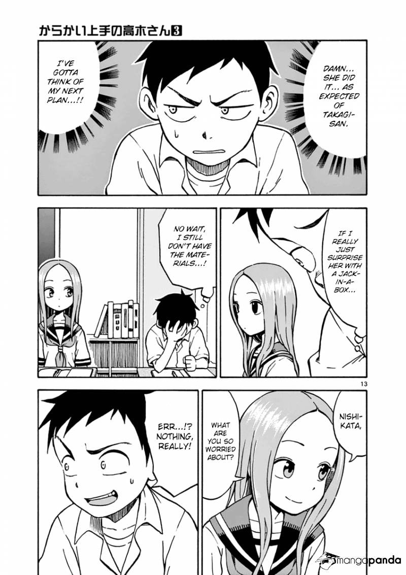 Karakai Jouzu No Takagi-San chapter 22 - page 14