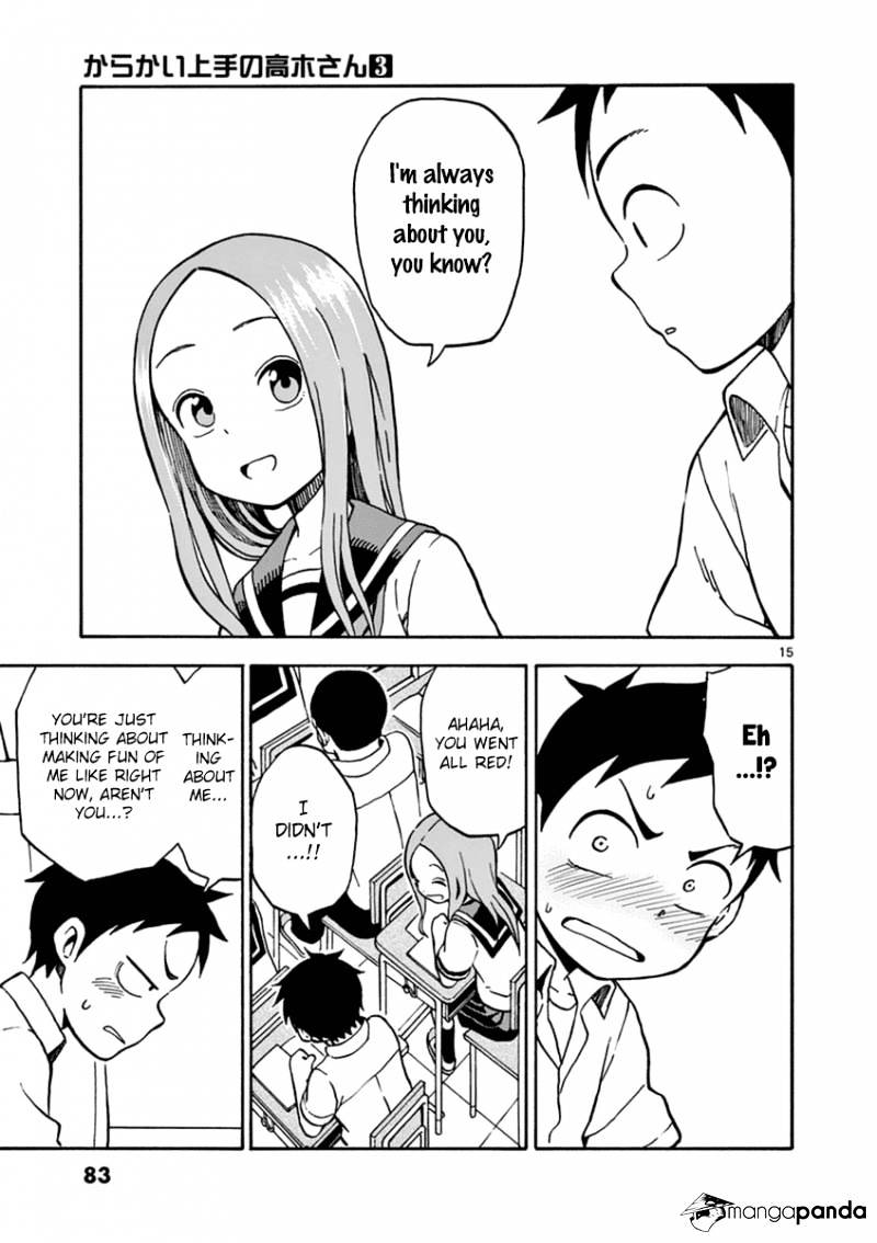 Karakai Jouzu No Takagi-San chapter 22 - page 16