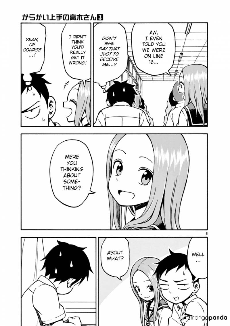 Karakai Jouzu No Takagi-San chapter 22 - page 6
