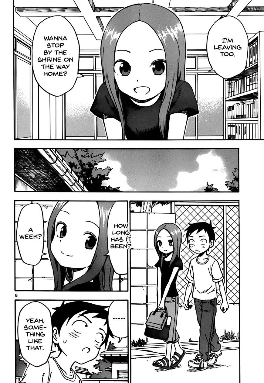 Karakai Jouzu No Takagi-San chapter 60 - page 7
