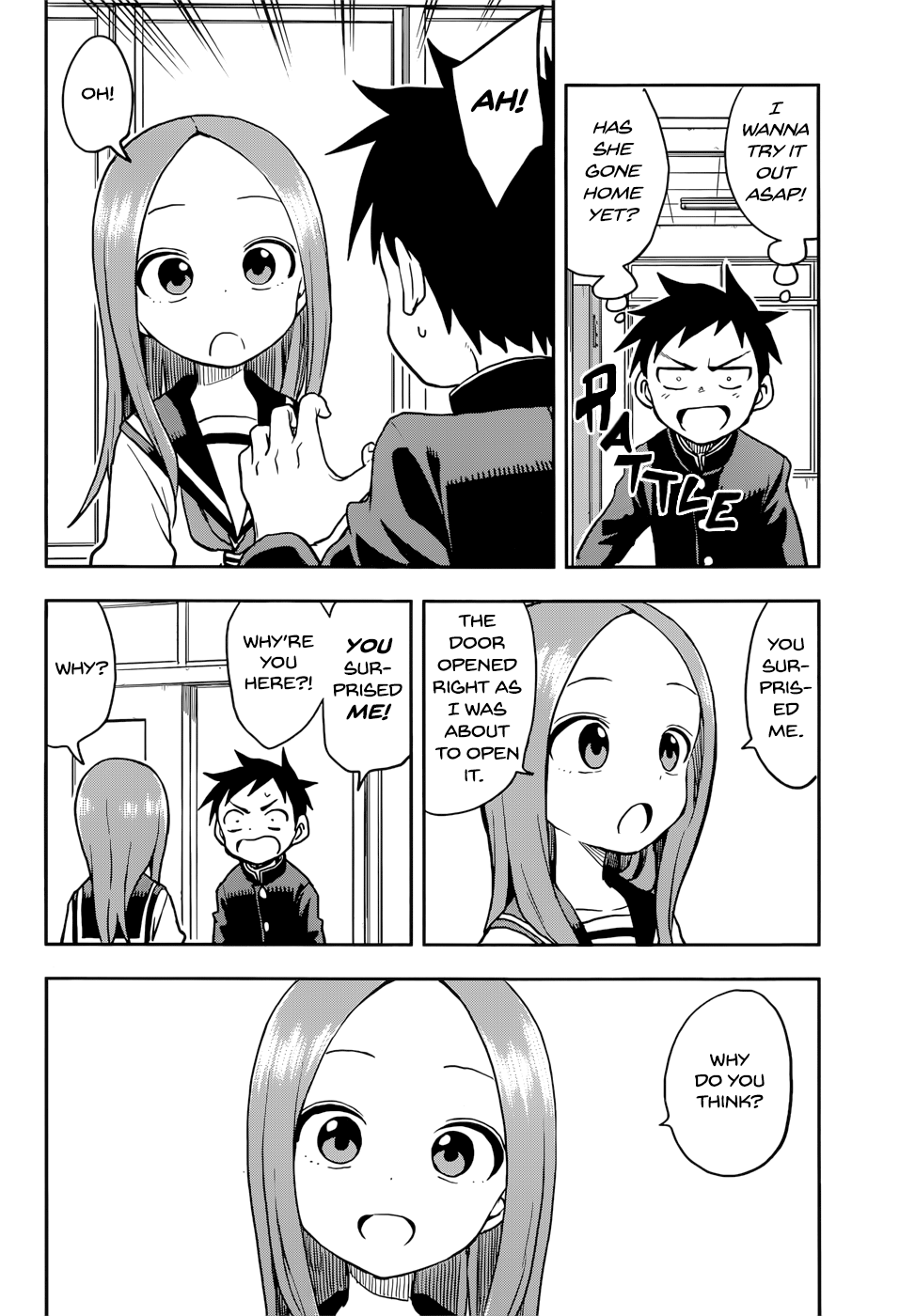 Karakai Jouzu No Takagi-San chapter 128 - page 4
